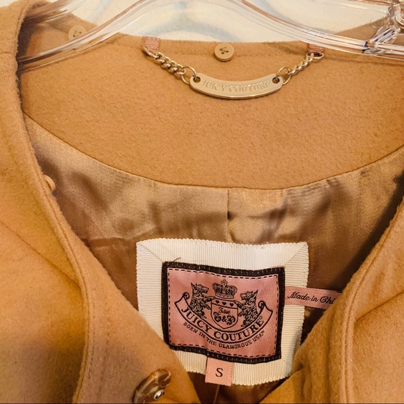 Juicy couture super soft sweet  wool peacoat - Picture 2 of 3